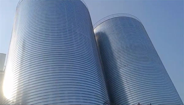 杜尔伯特2座混凝土高架卷板仓